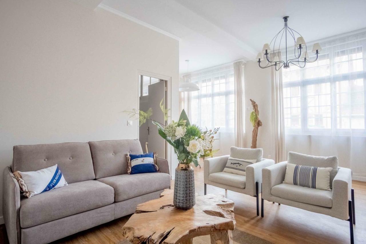 Elegant Appartement En Plein Coeur De Cabourg - Les Locations De Proust Exterior photo